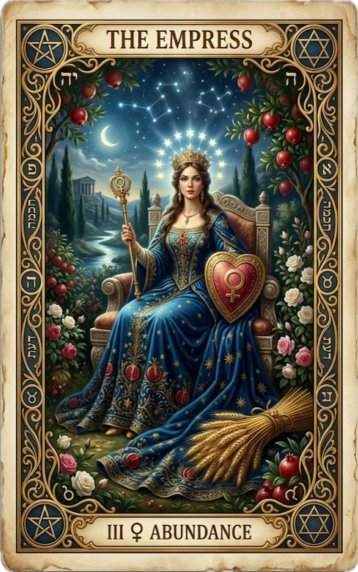 The Empress tarot card
