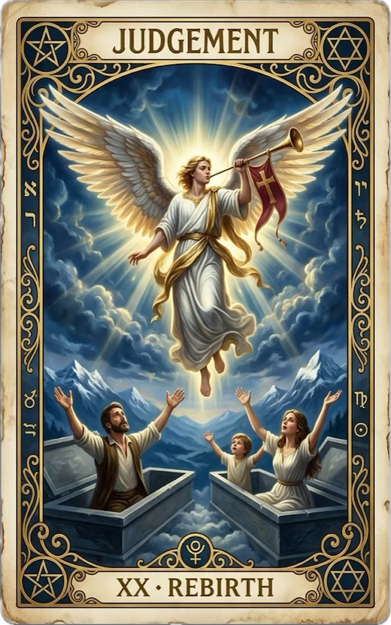 Judgement tarot card
